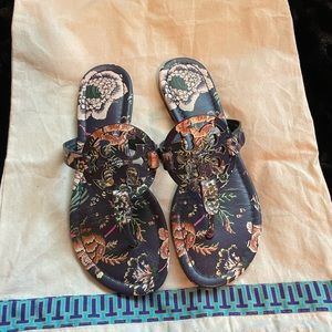 Tory Burch Floral Sandals